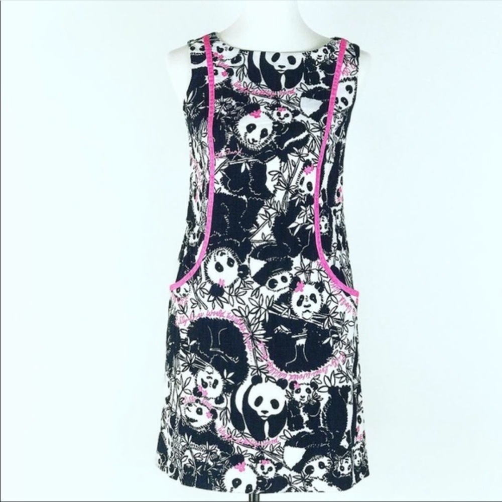 RARE Lilly Pulitzer Orig Pandemonium shift dress 0